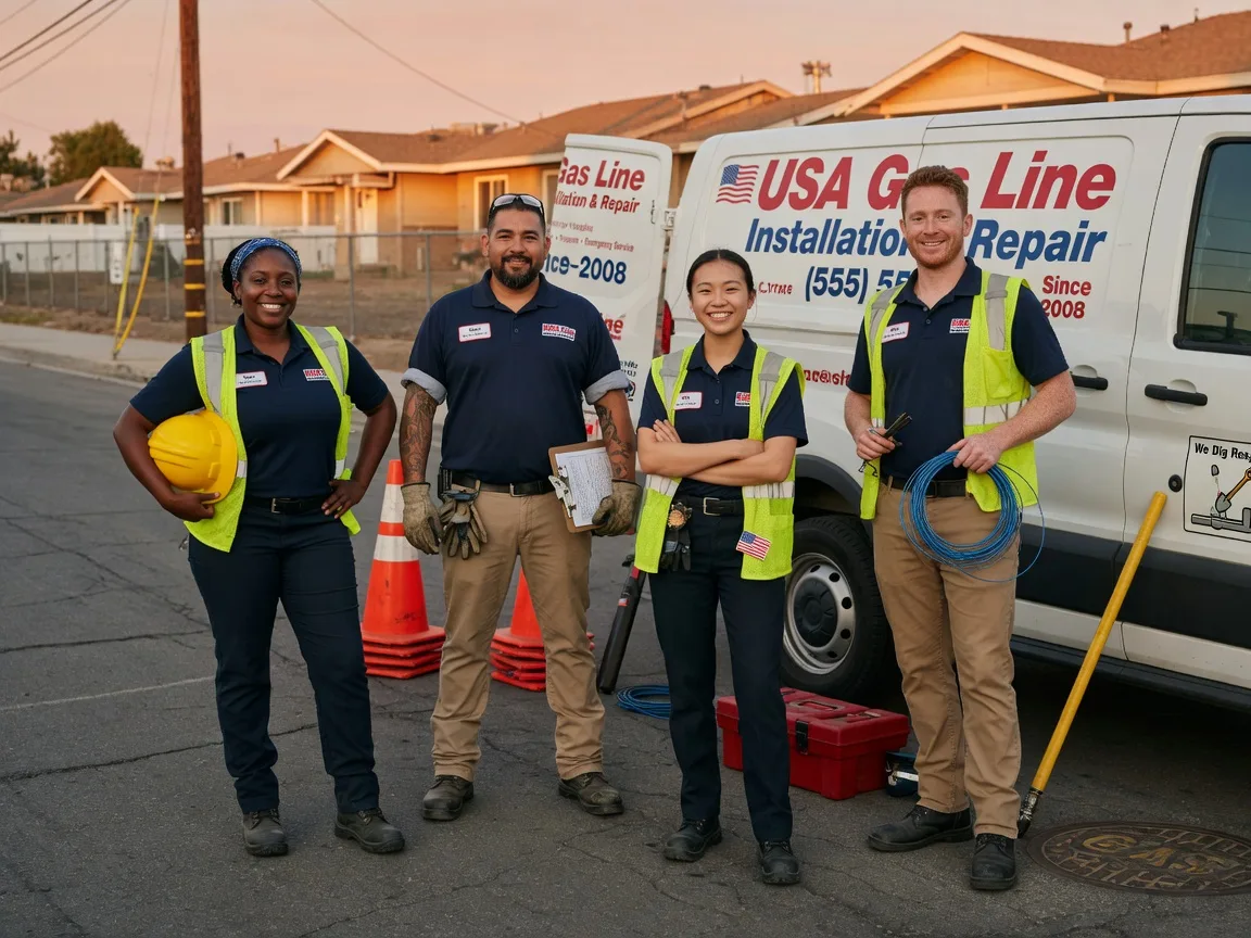 Gas Line Installation company in Edison, CA